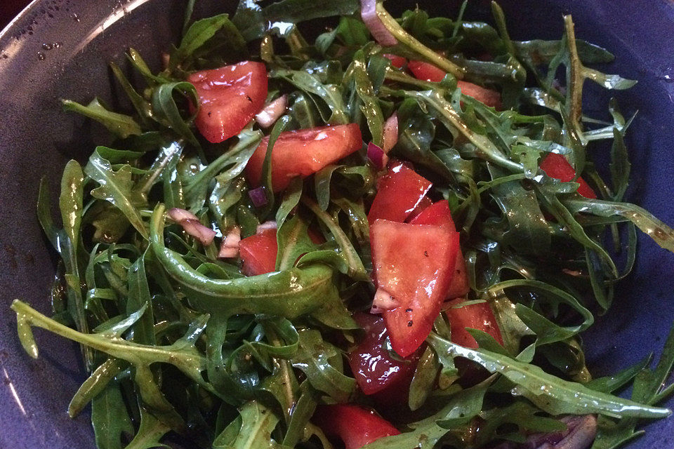 Tomaten - Rucola - Salat