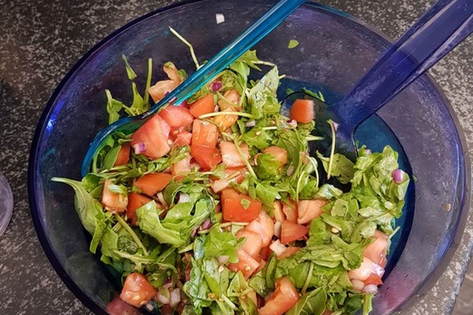 Tomaten - Rucola - Salat