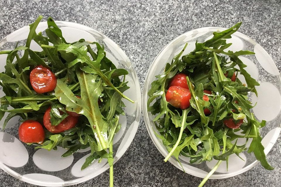 Tomaten - Rucola - Salat