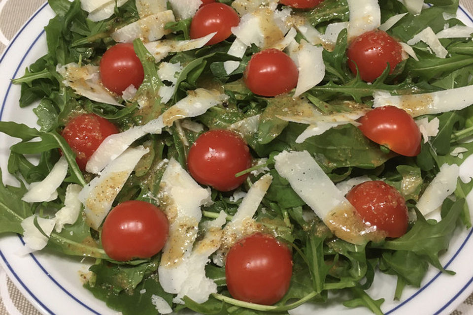 Tomaten - Rucola - Salat