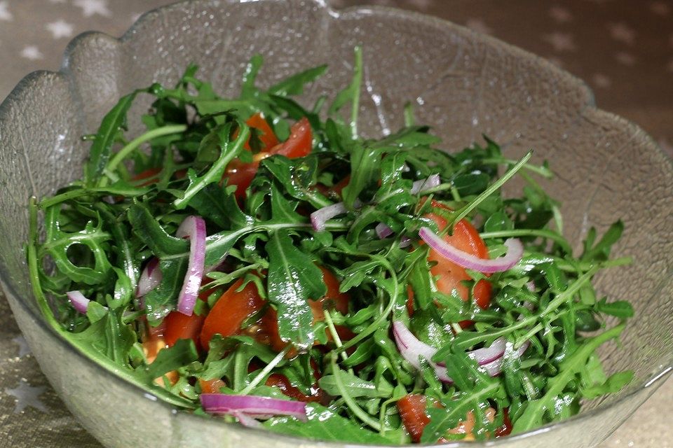 Tomaten - Rucola - Salat