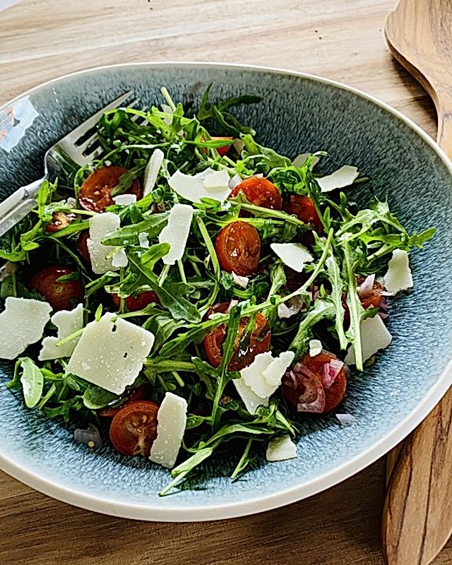 Tomaten - Rucola - Salat