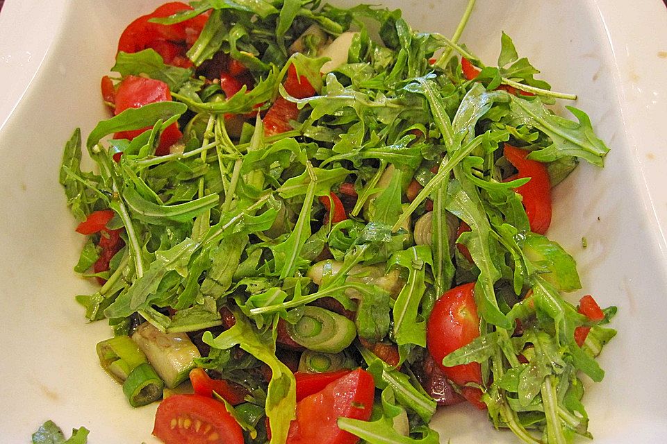 Tomaten - Rucola - Salat