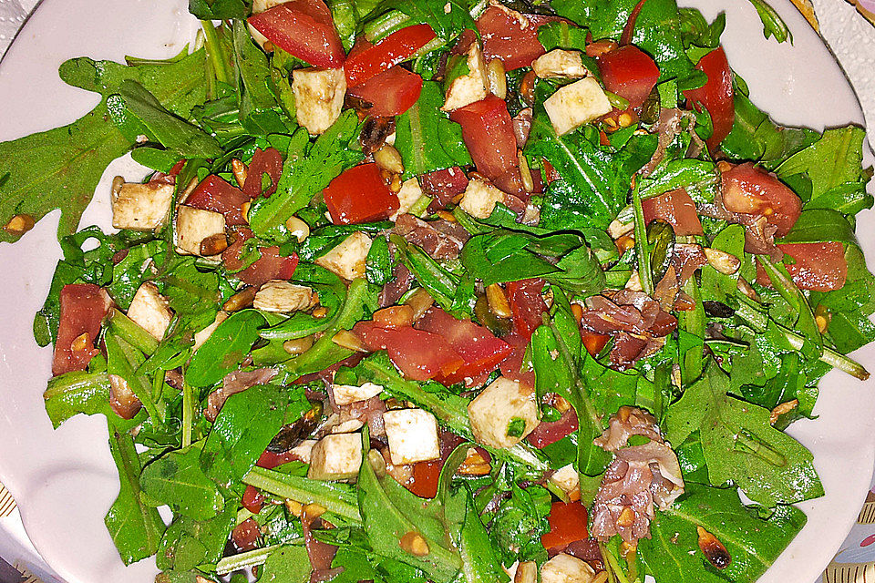 Tomaten - Rucola - Salat