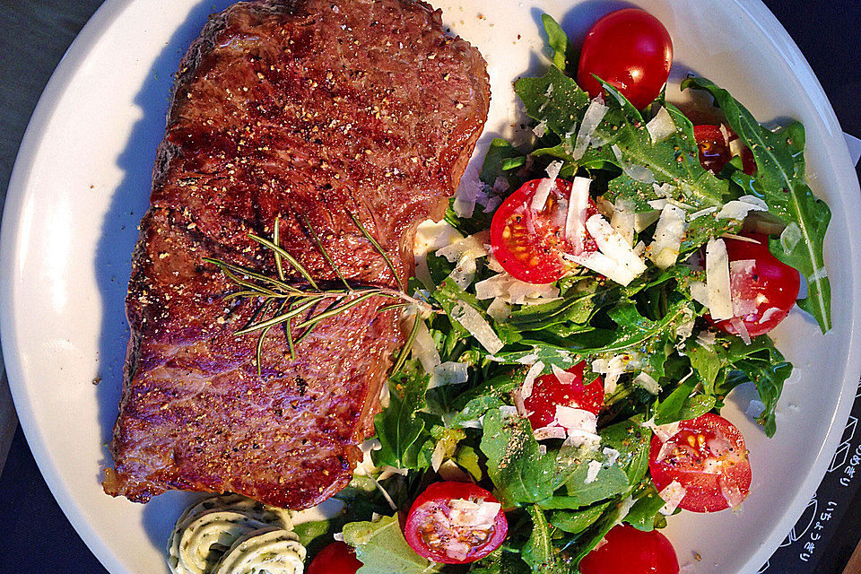 Tomaten - Rucola - Salat