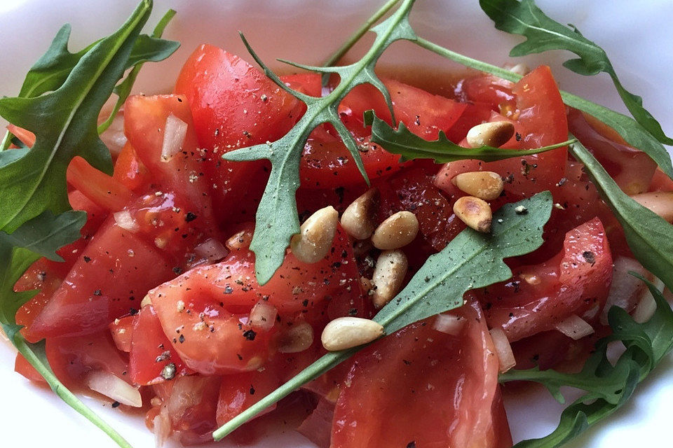 Tomaten - Rucola - Salat