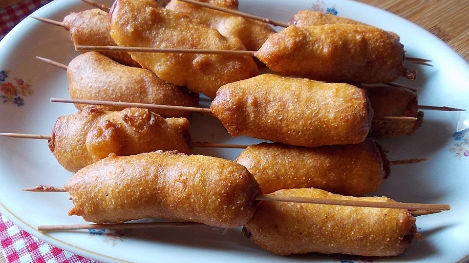 Corn Dogs Mit Lockerem Buttermilchteig Von Pumpkin Pie Chefkoch