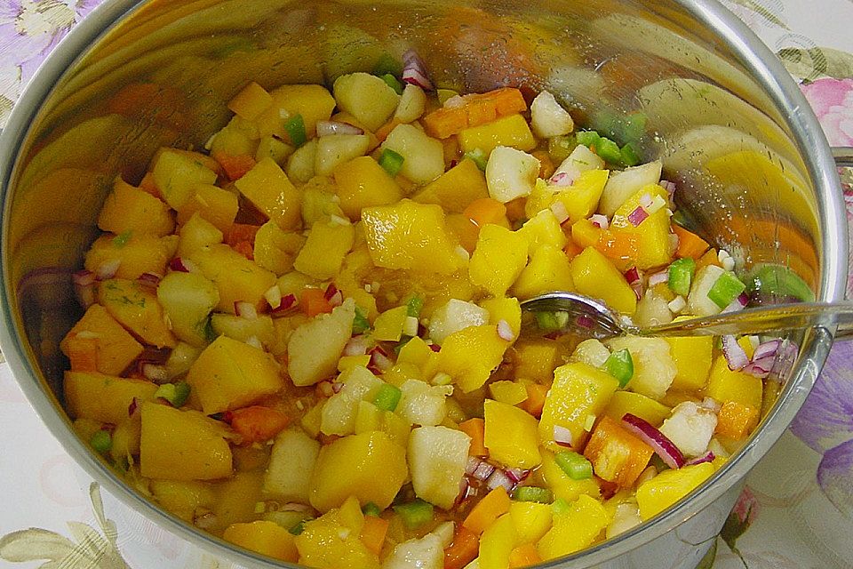 Mango - Pfirsich Chutney