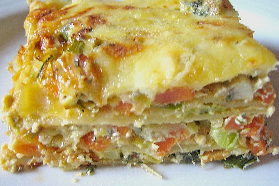 Gemüse - Lasagne