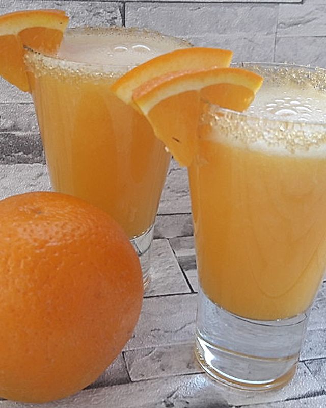 Birne - Orange - Ingwer Getränk