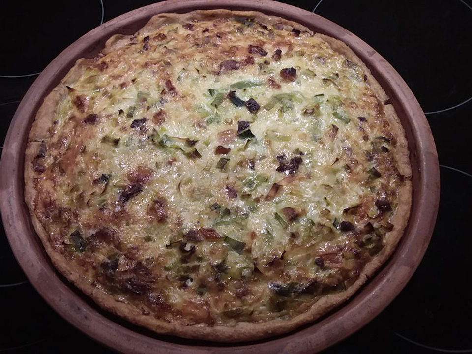 Lauchquiche mit Hefeteig von milz-alfred| Chefkoch