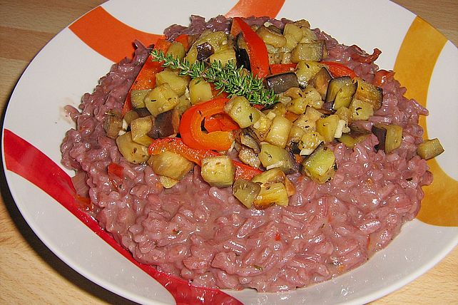 Rotwein - Risotto mit getrockneten Tomaten von sokrue| Chefkoch