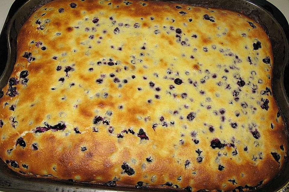 Blaubeer - Buttermilch - Pie