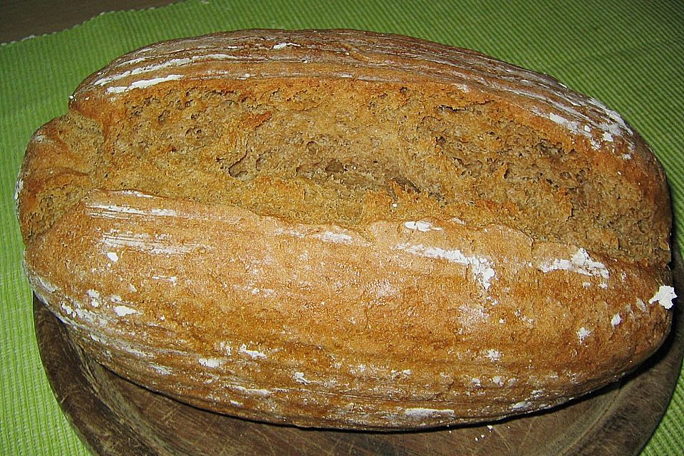 Einfaches Roggensauerteigbrot nach meiner Art