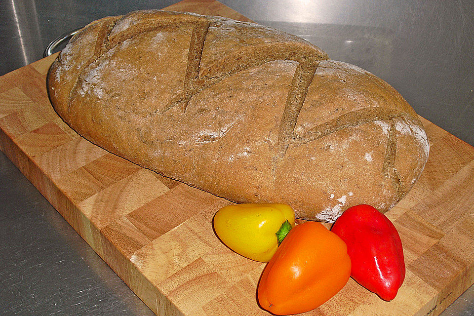 Einfaches Roggensauerteigbrot nach meiner Art