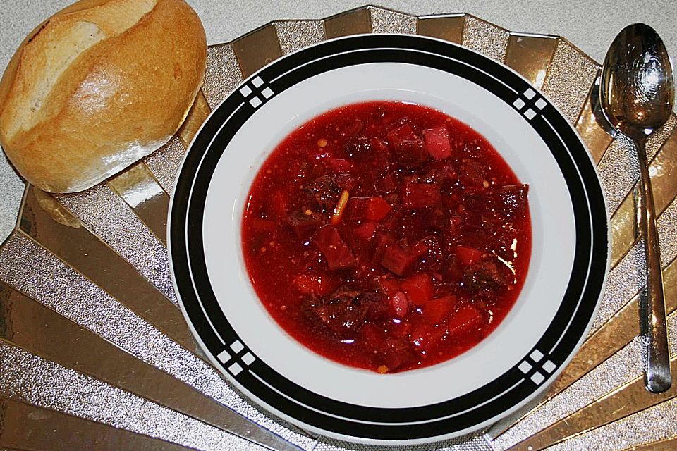 Clints Rote Bete Suppe