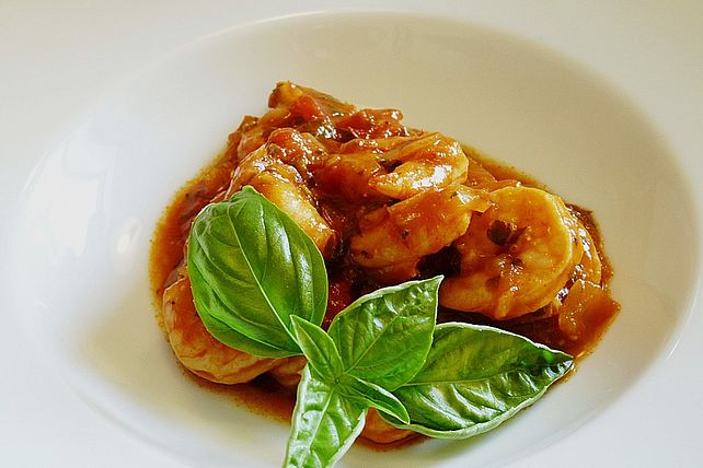 Garnelen in scharfer Tomatensauce von glenlivet| Chefkoch Garnelen in scharfer Tomatensauce von glenlivet| Chefkoch