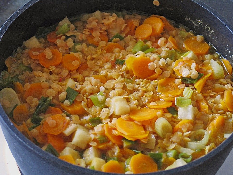 Karotten-Linsen Suppe von luckytina| Chefkoch