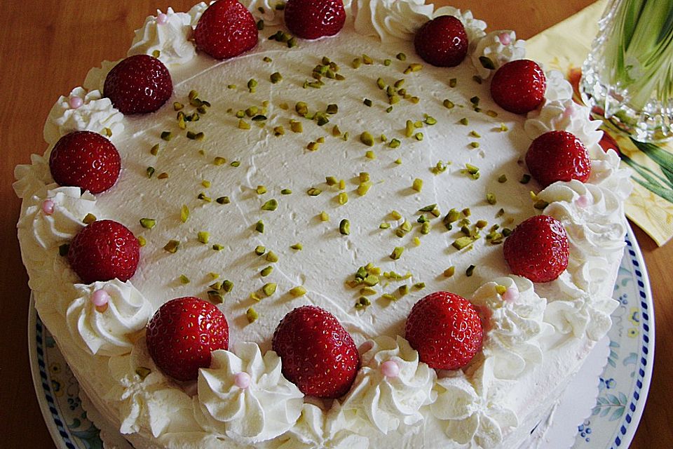 Erdbeertorte