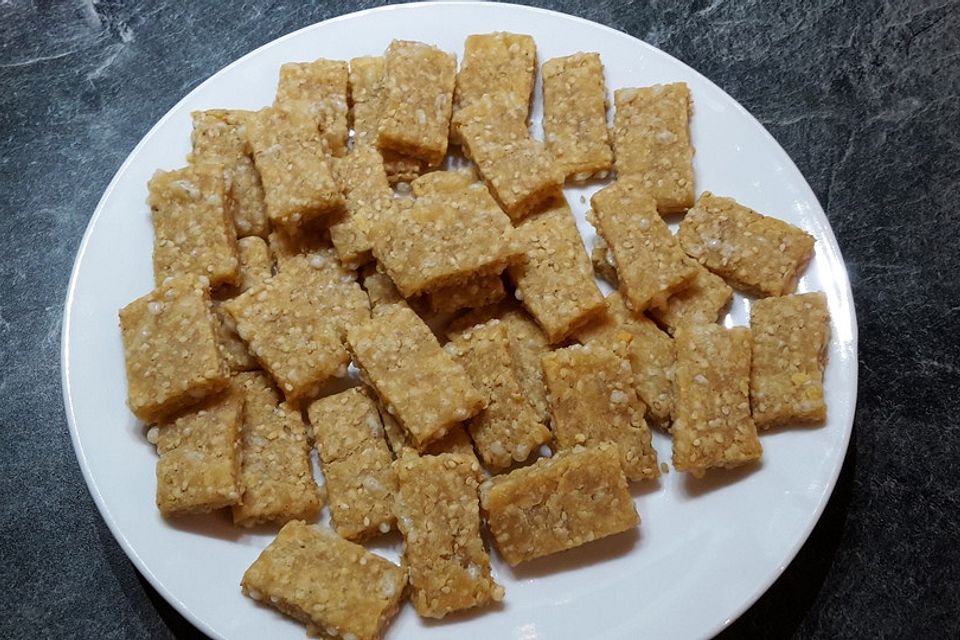 Käse - Sesam - Cracker