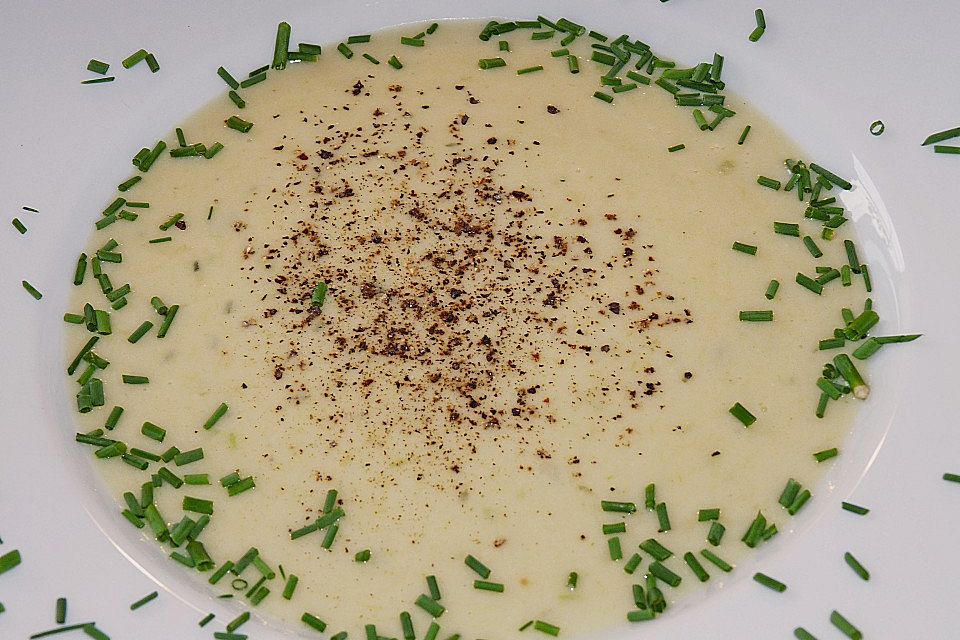 Spargelcremesuppe nach Tante Otti