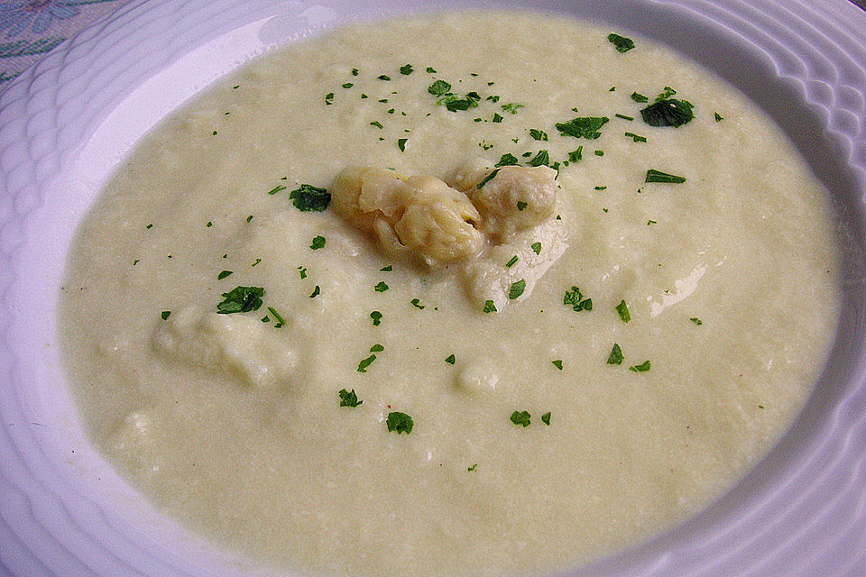 Spargelcremesuppe nach Tante Otti