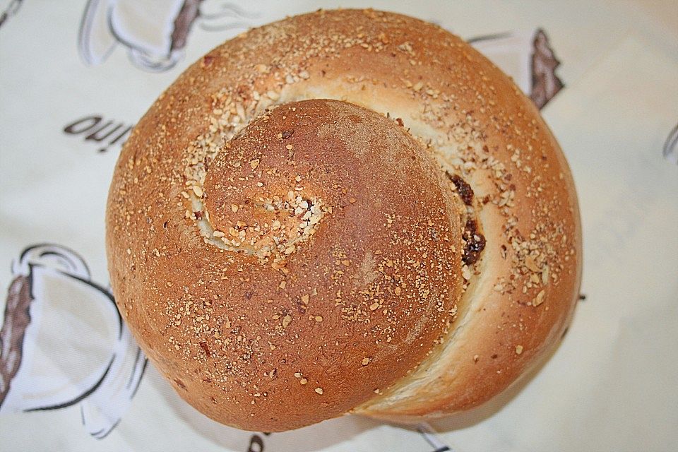 Süße Brotschnecke