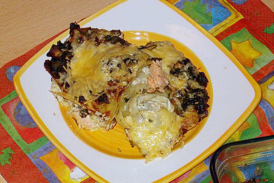 Lachs - Lasagne