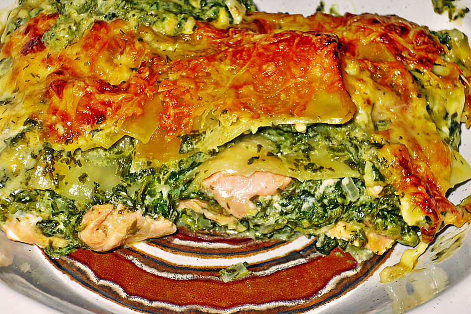 Lachs - Lasagne