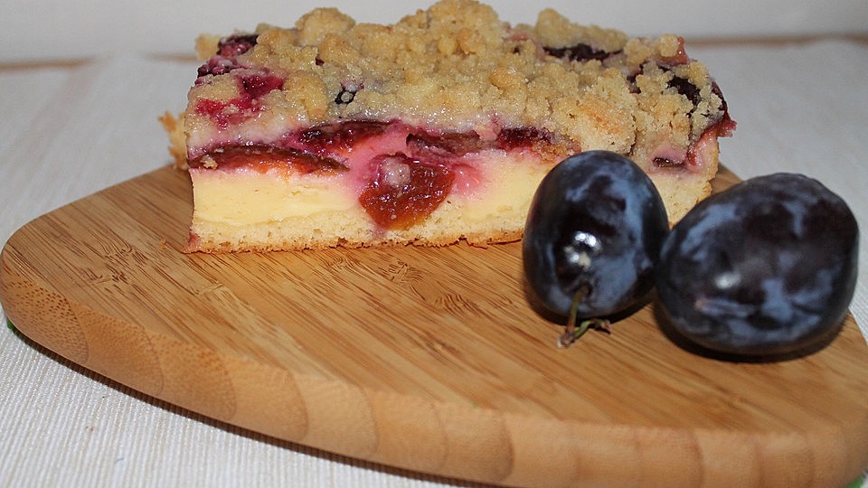 Pflaumen - Quark - Kuchen mit Streuseln von daxi75| Chefkoch