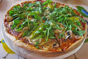 Pizzaboden - dünn und knusprig