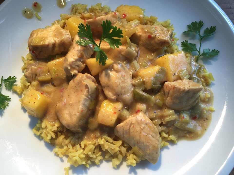 Mango - Kokos - Huhn von rennmausbritta| Chefkoch