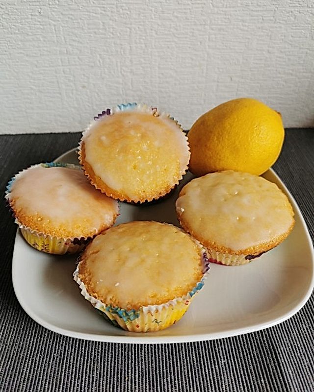 Zitronenmuffins