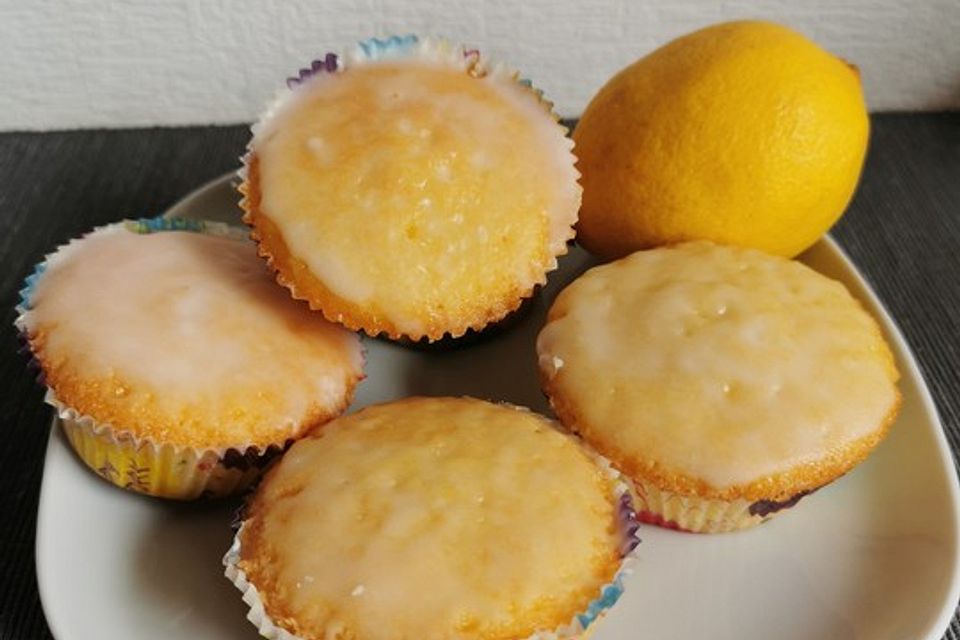 Zitronenmuffins