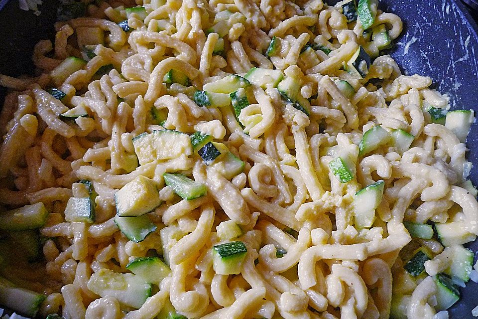 Zucchini-Carbonara