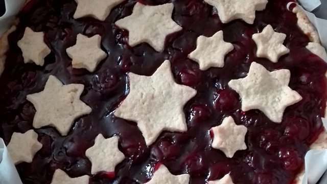 Crostata di Visciole - italienischer Kirschkuchen von dashonigkuchenpferd