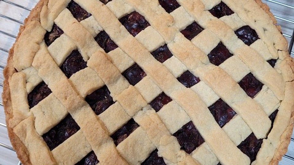 Crostata di Visciole - italienischer Kirschkuchen von dashonigkuchenpferd