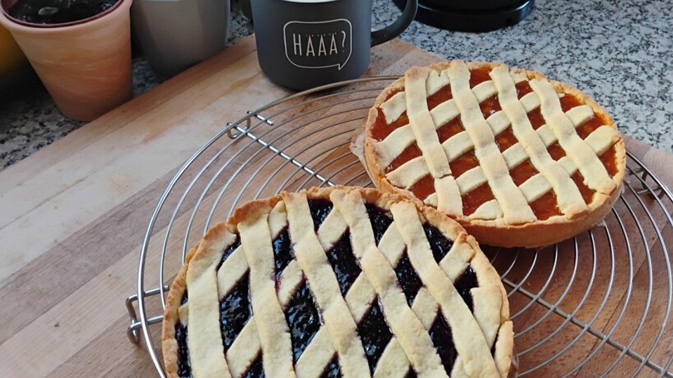 Crostata di Visciole - italienischer Kirschkuchen von dashonigkuchenpferd