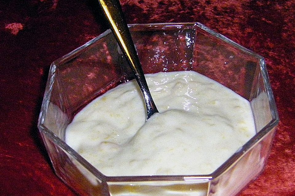 Exotischer Mangojoghurt