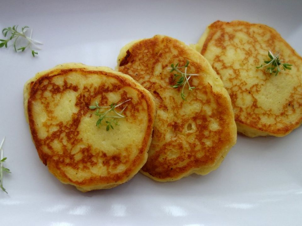 Kartoffelpuffer aus Kartoffelbrei von AngelclingDreams| Chefkoch