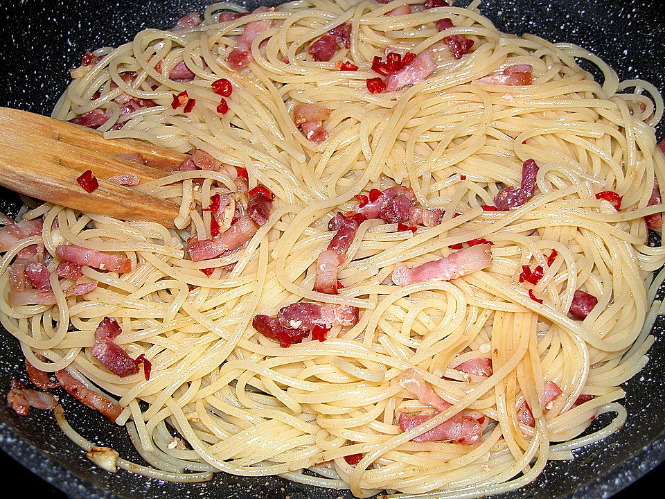 Spaghetti mit Chili und Knoblauch nach Chris von chris1506| Chefkoch