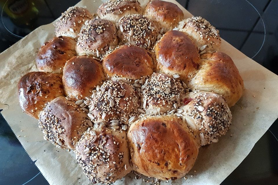 Dreierlei Partybrot