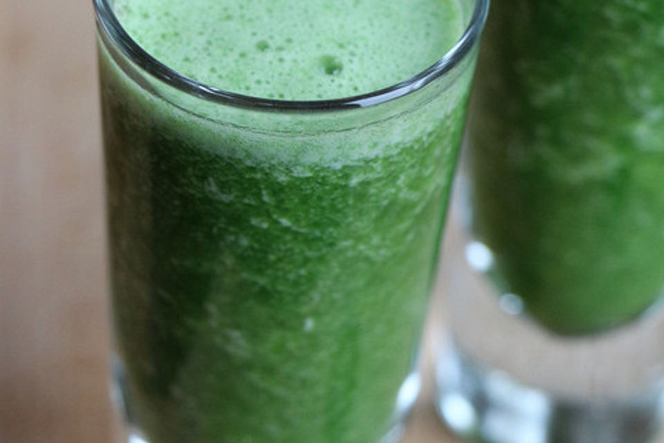 Green Smoothie Pina Colada - Spinat