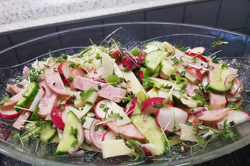 Sommerlicher Wurstsalat à la Gabi