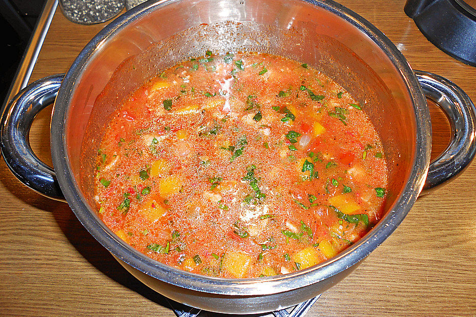 Andalusische Fischsuppe à la Gabi