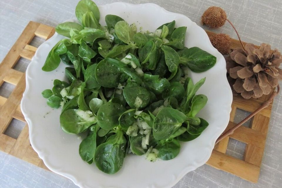 Mutters Zwiebel-Salatdressing süß-sauer