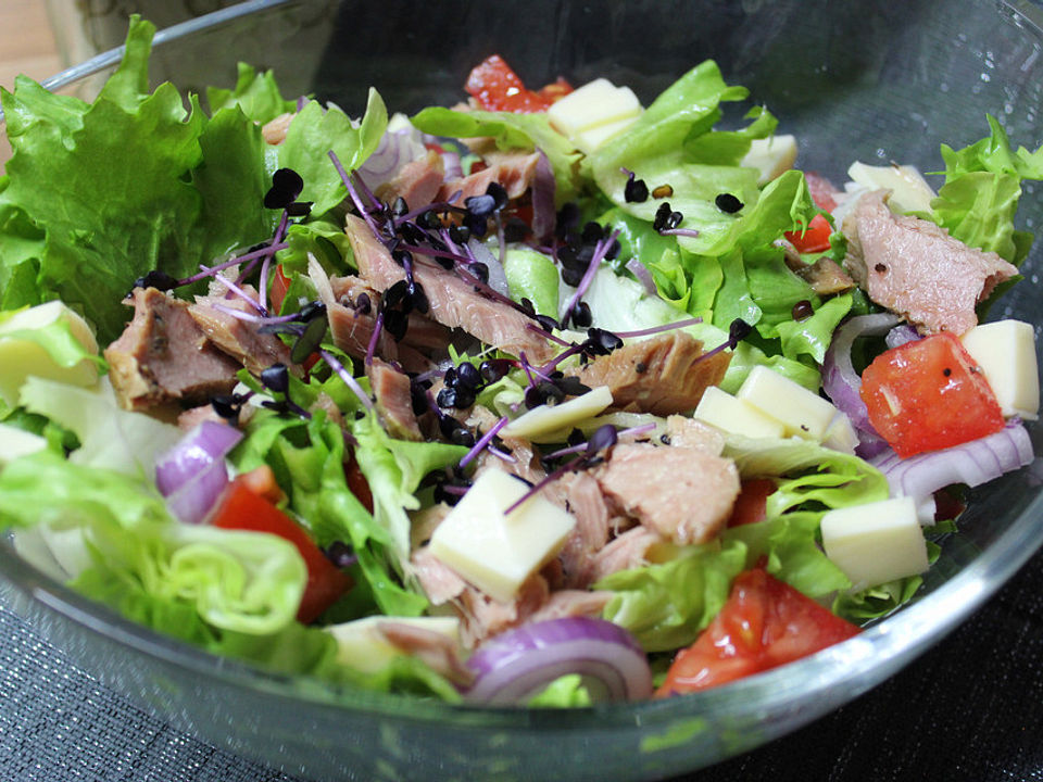 Schlemmersalat mit Thunfisch von Powercat| Chefkoch