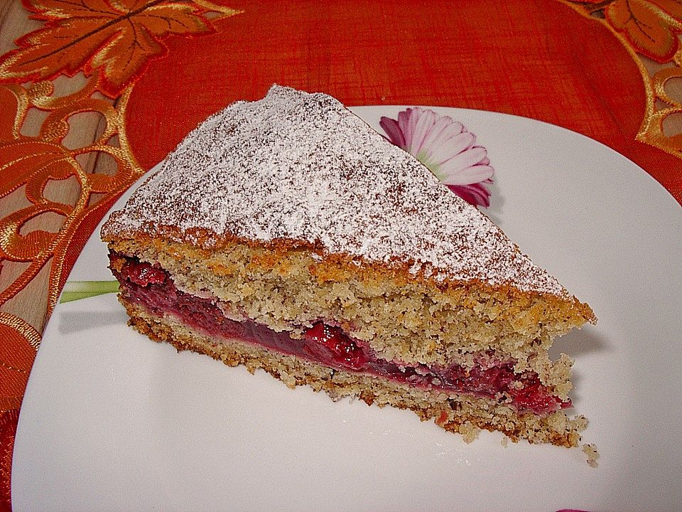 Mandel-Kirsch Torte| Chefkoch