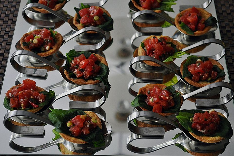 Spinat, Tomate - einmal anders Spinat, Tomate - einmal anders
