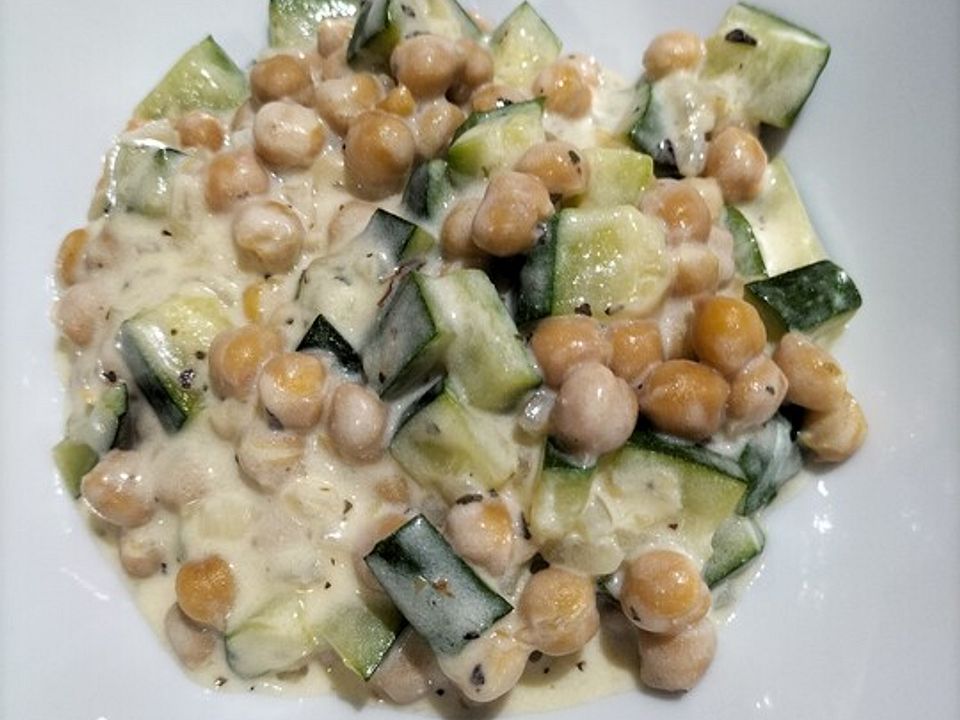 Zucchini-Kichererbsenpfanne von sabse15| Chefkoch